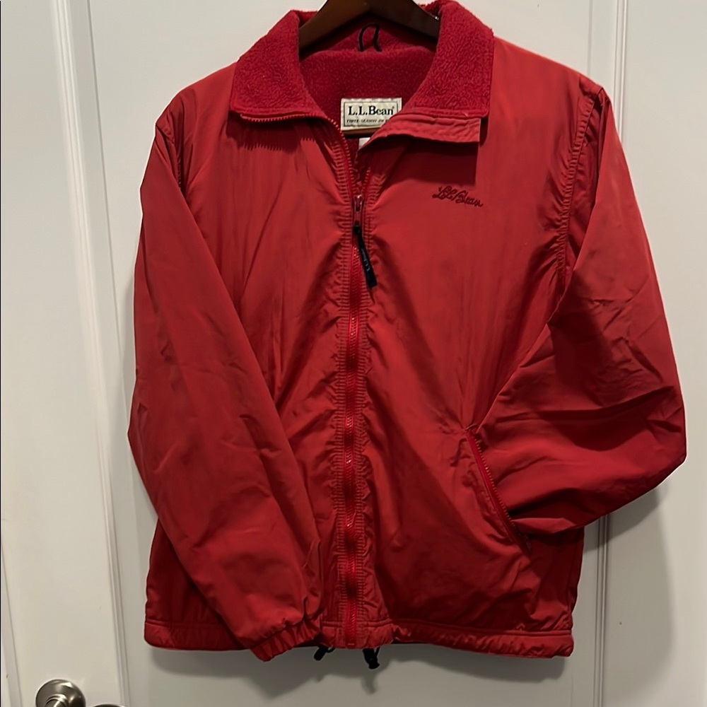 L.L. Bean Red Jacket